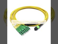 สายเคเบิล Breakout 8 Fiber MPO เป็น 4 x LC Duplex Singlemode | ชุดสาย Breakout 40G QSFP+ PSM4 (G.657.A1)
