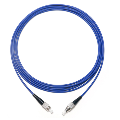 สายแพทช์ไฟเบอร์ออปติก Single Mode Core Blue FC 1/1 OM3 สำหรับอุปกรณ์ทดสอบ LAN WLAN