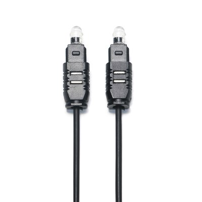 ซื้อ Toslink สายเคเบิลออปติก OD2.2 Black Ultra Thin Spdif เอาต์พุตสำหรับ Soundbar Mini Player CD online manufacture