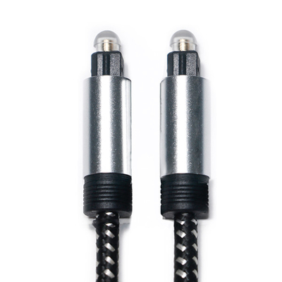 ซื้อ Toslink Optical Audio Digital Cable SPDIF Cable Knited Rope Plated Shell Port For Home Theater CD Player Soundbar online manufacture