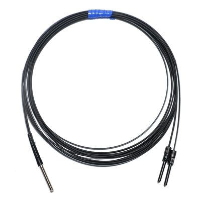 ซื้อ 12 - 24VDC ไฟเบอร์ออปติกเซนเซอร์ Diffuse Reflection M3 M4 Connector 0.8m online manufacture
