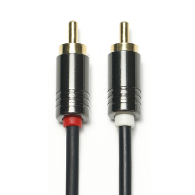 ซื้อ สายสัญญาณเสียงดิจิตอล RCA 3.5 มม. PVC ชุบอลูมิเนียมสีดำ ShellQuality สำหรับ Soundbar 0.5 M Conector สำหรับ Mini Soundbar online manufacture