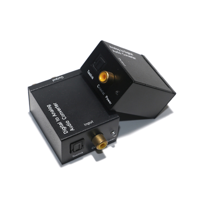 ซื้อ โรงงาน Outlet ดิจิตอลใยแก้วนำแสงเป็นอะนาล็อก 3.5 มม. Toslink/SPDIF Audio Converter DTA10 online manufacture
