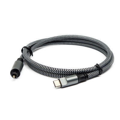 คุณภาพ  Black Textured Shell Toslink Digital Audio Cable โรงงาน