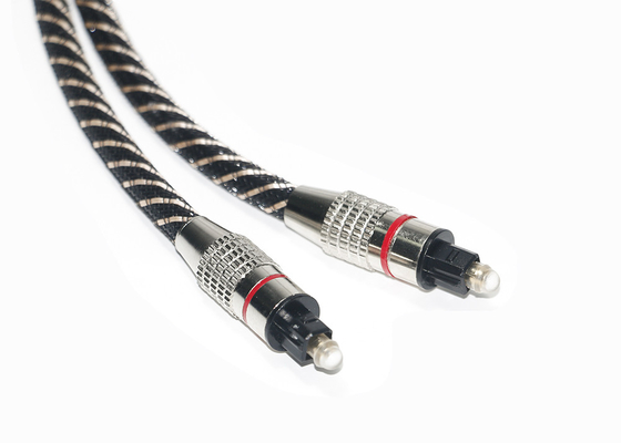 ซื้อ ตัวเชื่อมต่อโลหะ FTTB High End Toslink Cable Braided Jacket 20KM-60KM online manufacture