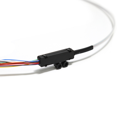 SC APC 12core Fanout ไฟเบอร์ออปติก Pigtail SM Simplex 1.5M ไฟเบอร์ออปติก Pigtail/Planar Lightwave Circuit splitter