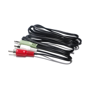 RCA Optical Digital Audio Cable 2/1 Lotus Connector Dual Sound 2M 3M 5M สำหรับเครื่องเล่น DVD PC CD