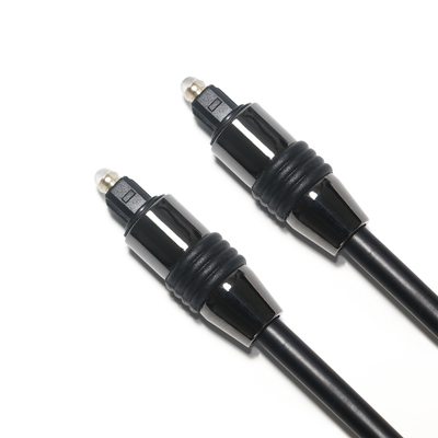 TOSLINK Optical Audio Cable OD 5.0 ​​Digital SPDIF สายพลาสติก 1.5M 3.0M 5.0M สำหรับ MD DVD soundbar