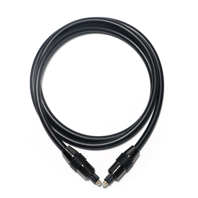 TOSLINK Optical Audio Cable OD 5.0 ​​Digital SPDIF สายพลาสติก 1.5M 3.0M 5.0M สำหรับ MD DVD soundbar