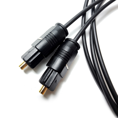 ราคาโรงงาน SPDIF Toslink Optical Audio Cable OD4.0 บางพิเศษสำหรับ Home Sound Bar/Mini CD 1.5M 2M