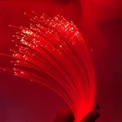 FTTH Fiber Drop Cable OD0.25 16 แกน PMMA พลาสติกใยแก้วนำแสงแสงสำหรับรถยนต์ / ตกแต่งบ้าน