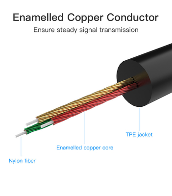 Red Toslink สายดิจิตอล OD4.0 สายเคเบิลใยแก้วนำแสง Patchcord ชุบ PVC Round Connector สำหรับ Home plaer CD Soundbar