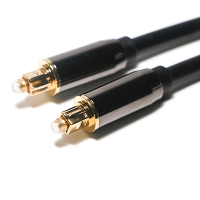Toslink OD4.0 Digital Optical Audio Cable 24K โลหะสำหรับโฮมเธียเตอร์ Soundbar TV DVD Player 1M 3M 5m