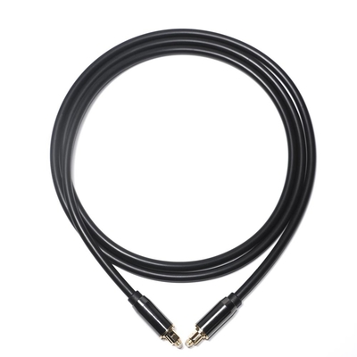 Toslink OD4.0 Digital Optical Audio Cable 24K โลหะสำหรับโฮมเธียเตอร์ Soundbar TV DVD Player 1M 3M 5m