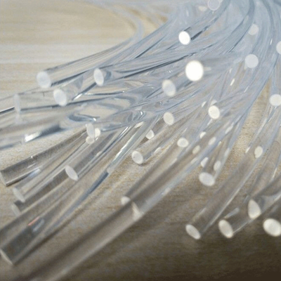 FTTH Fiber Drop Cable PMMA Core 0.25mm-10mm ใยแก้วนำแสงพลาสติกโปร่งใสสำหรับ Trans Date / Signal