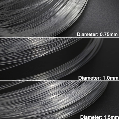 FTTH Fiber Drop Cable PMMA Core 0.25mm-10mm ใยแก้วนำแสงพลาสติกโปร่งใสสำหรับ Trans Date / Signal
