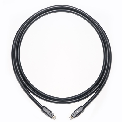 สายสัญญาณเสียงออปติคัลดิจิตอล OD4.0 ชายไปชาย Toslink สำหรับโฮมเธียเตอร์, Sound Bar, TV & More 1.2M 2.4M 3M More