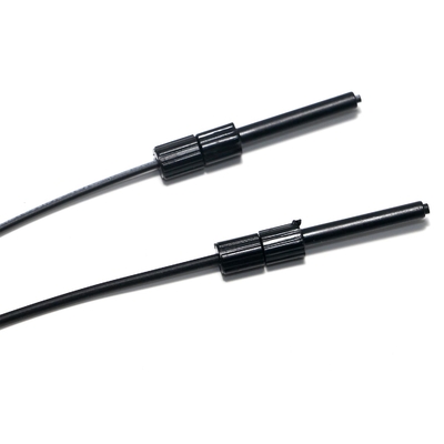 12 - 24VDC ไฟเบอร์ออปติกเซนเซอร์ Diffuse Reflection M3 M4 Connector 0.8m