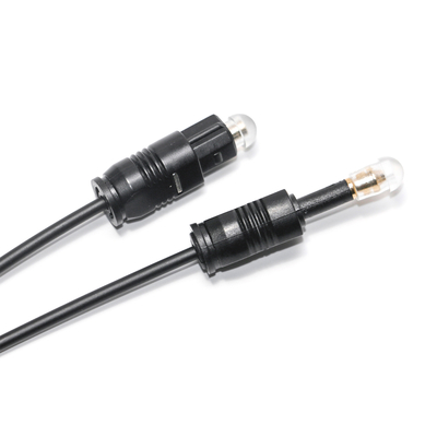 Factory Outlet สายสัญญาณเสียงออปติคัลดิจิตอล - Toslink Digital Optical SPDIF - ชาย-พลัสชายบางเฉียบสำหรับเครื่องเล่นขนาดเล็ก