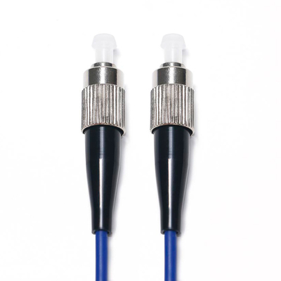 สายแพทช์ไฟเบอร์ออปติก Single Mode Core Blue FC 1/1 OM3 สำหรับอุปกรณ์ทดสอบ LAN WLAN