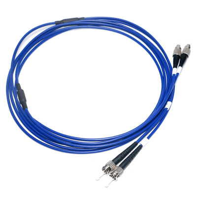 Factory Outlet ST 2/2 สายแพทช์ไฟเบอร์ออปติกแบบ Single-Mode-Core สำหรับ WLAN LAN minitor คอมพิวเตอร์ conmunication