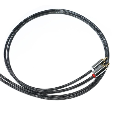 RCA Premium Quality Digital Audio SPDIF 3.5 มม. ไนลอนอลูมิเนียมอัลลอยด์ชายกับชายสำหรับ VCD DVD TV Soundbar
