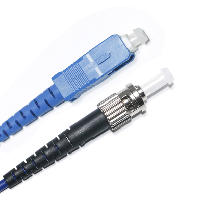 สายแพทช์ไฟเบอร์ออปติกแบบ Dual-Core แบบ Dual-Core ของ ST FC สำหรับเครือข่ายการเชื่อมต่อ WLAN LAN