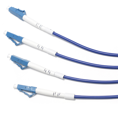สายแพทช์ไฟเบอร์ออปติกโหมด Muti-Core OM4/OM5 4/4 SC LC สำหรับการเฝ้าระวัง WLAN LAN