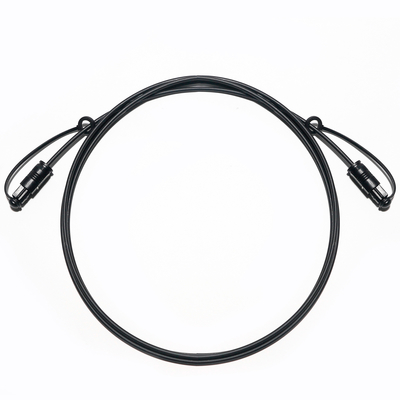 Factory Outlet Toslink Black PVC OD4.0mm 2.2mm Core Fiber Digital Cable สำหรับเครื่องเล่นมินิซีดี Soundbar