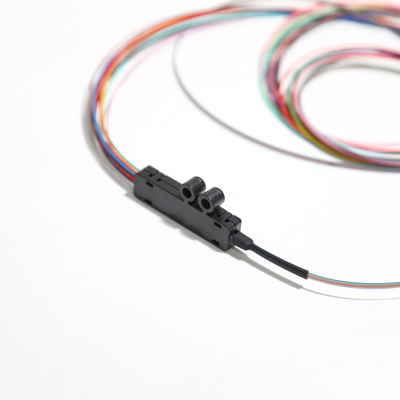 สายไฟเบอร์ออปติกมัลติมีเดีย Pathc 1310nm Blue FC UPC 12 Core Ribbon Pigtail