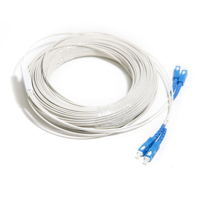 FC&FC สายสีน้ำเงินพอร์ต 5M Duplex สายแพทช์สายออปติคอล Simplex SM FTTH 3M 5M สำหรับการเฝ้าระวัง WLAN