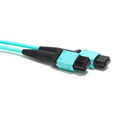 Factory Outlet MTP/MPO Optical Patch Chord Blue OM3 Duplex GR-1435-Core สำหรับ WLAN Net
