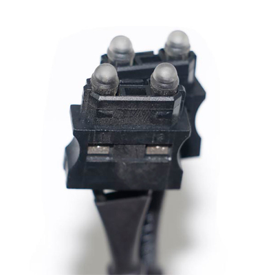 สายเคเบิลใยแก้วนำแสงเซอร์โว 180dB/Km OD4.0 สายเคเบิลสีดำสำหรับการทดสอบอุปกรณ์ ตัวเชื่อมต่อเครื่องจักร ระบบเซอร์โว