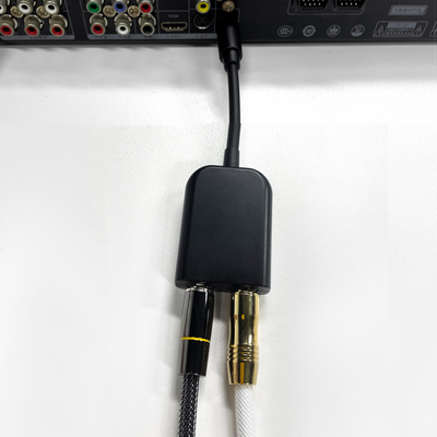 Digital Toslink Fiber Optical Splitter 1 in 2 Out Audio Adapter Cable การเพิ่มประสิทธิภาพสัญญาณ
