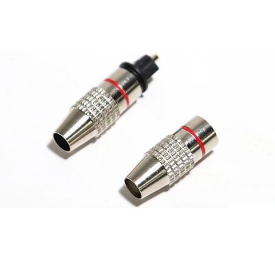 อุปกรณ์เสริมสายสัญญาณเสียง Toslink และเปลือกโลหะผสมสังกะสีอัลลอยด์ที่ปรับแต่งตามที่คุณต้องการ
