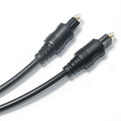 [ Factory Outlet ] Toslink Cable Digital Optical Audio Black Cable OD4.0 PVC For TV Sound Bar AV Receiver Game Console