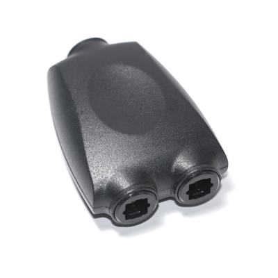 Digital Toslink Optical Audio Splitter Adapter ตัวแปลงไฟเบอร์ออปติก 1/2 SPDIF 1 หญิงถึง 2 หญิง