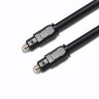 สายสัญญาณเสียงออปติคัลดิจิตอล OD4.0 ชายไปชาย Toslink สำหรับโฮมเธียเตอร์, Sound Bar, TV & More 1.2M 2.4M 3M More
