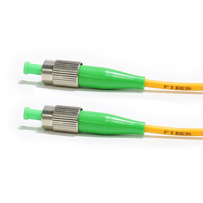สายแพทช์ไฟเบอร์ออปติก 3.0 มม. พอร์ตสีเหลืองโหมดเดียวสำหรับ LAN WLAN Network 2M 3M