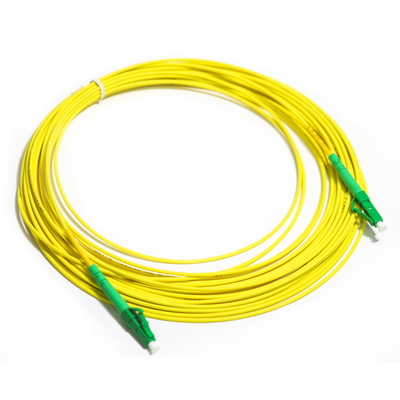 2 / FC 10G สายไฟเบอร์ออปติกมัลติโหมดเดียว OM4 2M 3M สำหรับ WLAN LAN Ftth Drop Cable
