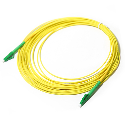 2 / FC 10G สายไฟเบอร์ออปติกมัลติโหมดเดียว OM4 2M 3M สำหรับ WLAN LAN Ftth Drop Cable