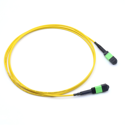 สาย MPO หญิง 12 ใยชนิด A Multimode MM OM3/OM4 MPO Patch Cord LSZH 50/125