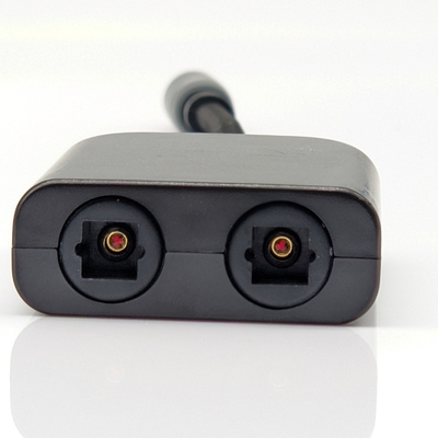 สายสัญญาณเสียงออปติคอล Toslink สำหรับเครื่องเล่นภายในบ้าน, ซาวด์บาร์, CD, ขนาดภายนอก 4.0 มม., ความยาว 1-30 เมตร, สีเหลือง-ดำ, ขั้วต่อเคลือบทอง
