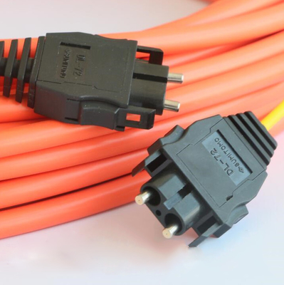 SUMITOMO JIS F07 DL-72 HCS/PCF สายไฟฟ้าไฟเบอร์ออปติก F07 ใช้ในเครื่องเจาะ Hitachi ระบบ Omron SYSMAC สายไฟฟ้าไฟเบอร์ DL-72 ไฟเบอร์ CA7003 CA7103