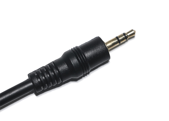 สายสัญญาณเสียงดิจิตอลออปติคัลขนาด 3.5 มม. 1 ม. Toslink ชายกับสายเคเบิลวิดีโอที่มีการป้องกันสาธารณะ