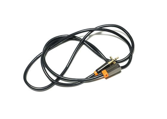 สายสัญญาณเสียงดิจิตอลออปติคัลสีดำ 0.92 เมตร, สายลำโพงรถยนต์ PVC โลหะ 3.5 มม
