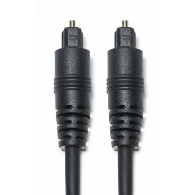 ยี่ห้อใหม่ Hifi Sound Toslink Optical Audio สายดิจิตอล S/PDIF ชุบทอง Connector PVC สีดำ 1.5M 2.4M 3M