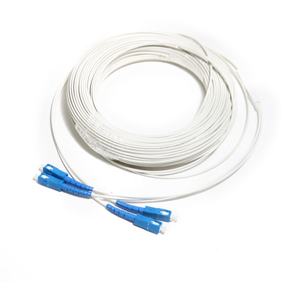FC&FC สายสีน้ำเงินพอร์ต 5M Duplex สายแพทช์สายออปติคอล Simplex SM FTTH 3M 5M สำหรับการเฝ้าระวัง WLAN