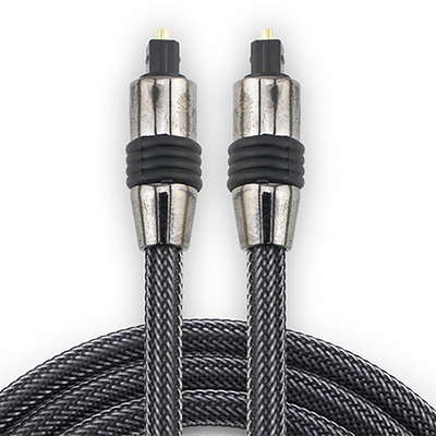 สายสัญญาณเสียงใยแก้วนำแสง Toslink สายไนลอน SPDIF OD4.0 1 ม. 2 ม. 3 ม. สำหรับเครื่องเล่น Blu-Ray CD DVD Xbox 360 PS3 Mini Disc