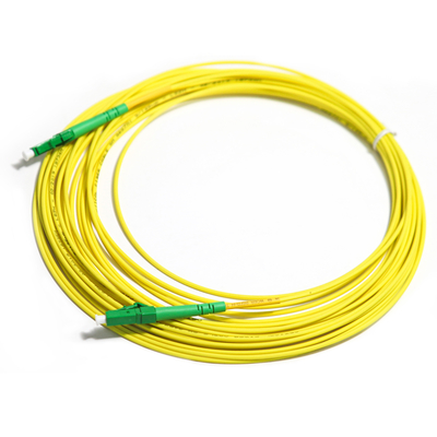 2 / FC 10G สายไฟเบอร์ออปติกมัลติโหมดเดียว OM4 2M 3M สำหรับ WLAN LAN Ftth Drop Cable